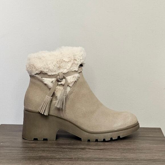 Baretraps Women's Dolors Cozy Winter Booties Size 8.5 Taupe Ice NWT - Picture 6 of 8